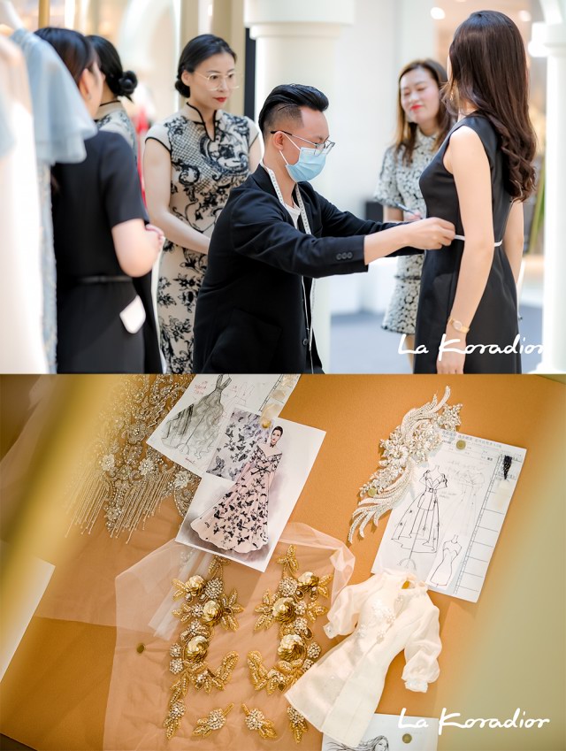 La Koradior【至臻匠心】高級(jí)定制藝術(shù)展亮相上海久光百貨