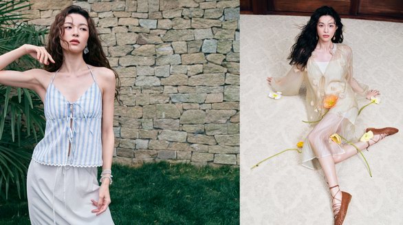 鎖定UR春夏新品 ，解鎖鐘楚曦同款「波嬉風(fēng)」OOTD