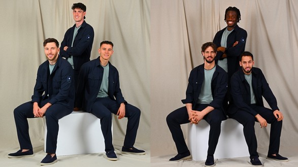 卓越相契，星光共耀——CANALI發(fā)布2025春夏之國(guó)際米蘭足球俱樂部限定服裝系列