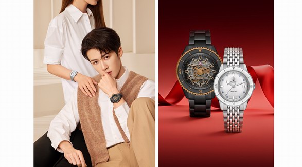 Rado瑞士雷達(dá)表甄選七夕對表 此刻，定是心動